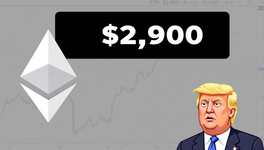 이더리움(ETH), 2,900달러 돌파…에릭 트럼프, 