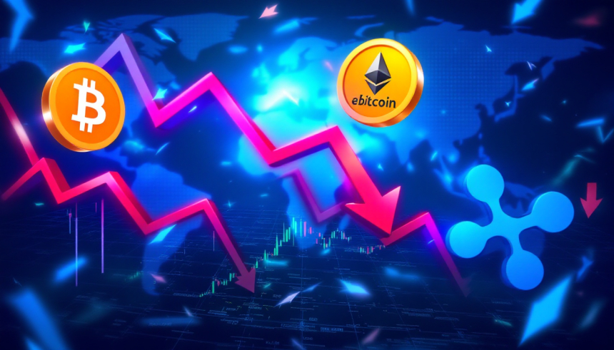 트럼프 관세 발표 후폭풍, 암호화폐 시장 9.7% 폭락