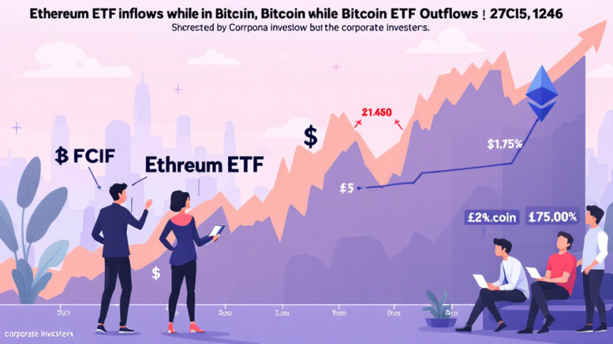  비트코인→이더리움 자금 이동 가속… ETF 자금 유입 급증