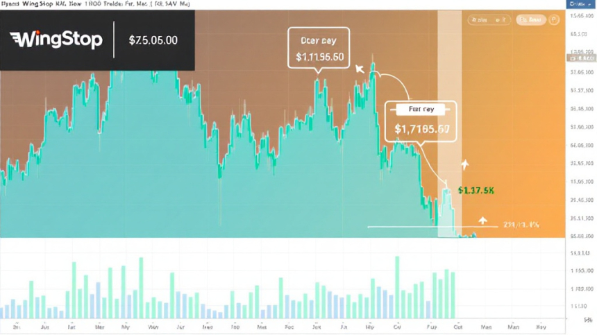 윙스톱(WING) 주가 13.4% 급락… 실적 부진·2025년 전망 실망감