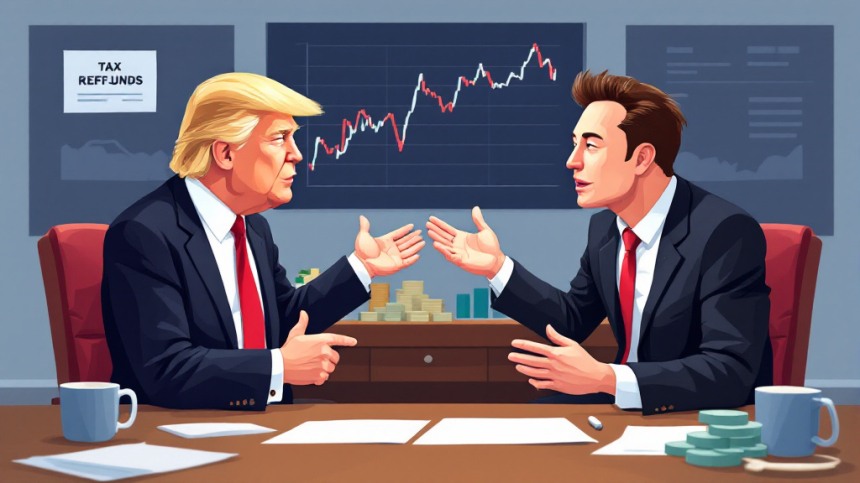  트럼프·머스크, 美 납세자에 5,000달러 환급 논의… 'DOGE 배당' 현실화되나