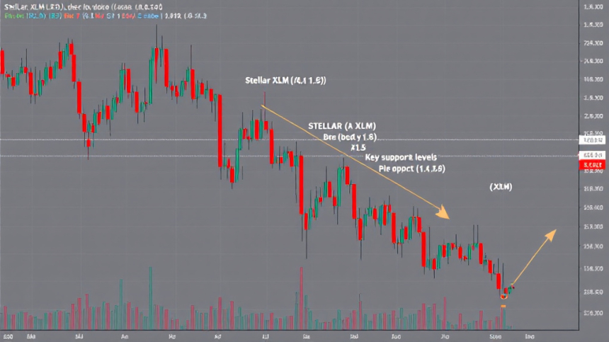 스텔라(XLM), 35% 추가 하락 가능성… 주요 지지선 무너졌다