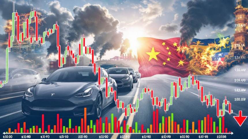  테슬라(TSLA) 주가 급락… 중국 판매 부진·무역 갈등 영향 / Tokenpost 
