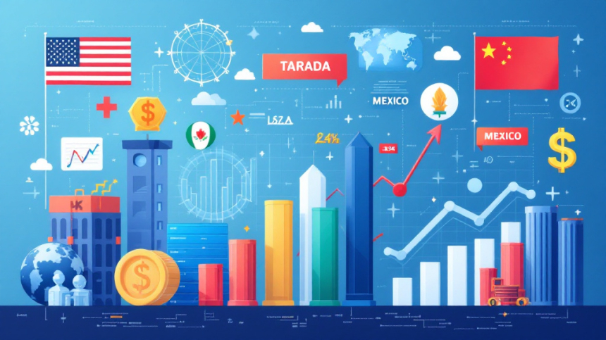  트럼프, 캐나다·멕시코·중국에 고율 관세 부과…무역 갈등 격화