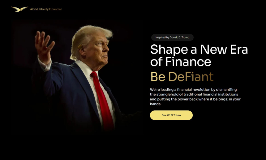  트럼프의 블록체인 베팅… WLFI, 암호화폐 투자 펀드 출시