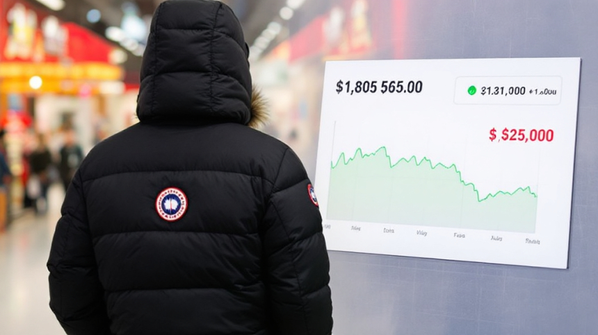  캐나다 구스, 中 매출 감소로 주가 6% 하락… 연간 전망 하향 조정