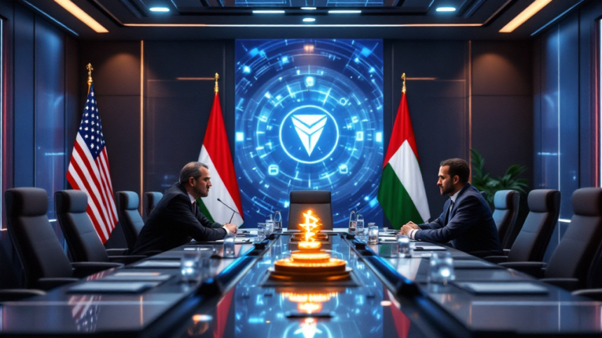  美-UAE, 암호화폐·AI 협력 논의… 타눈 빈 자이드, 백악관 고위 관계자와 회동