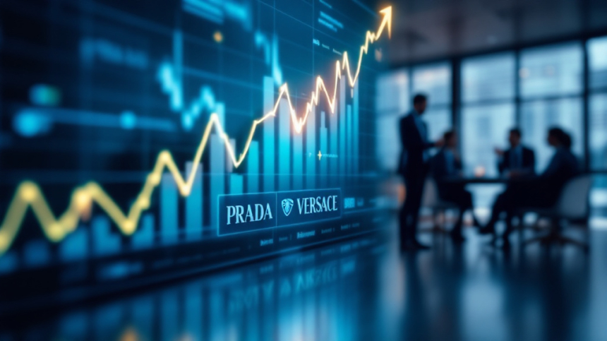 프라다, 베르사체 인수 임박? 카프리 홀딩스 주가 7% 급등