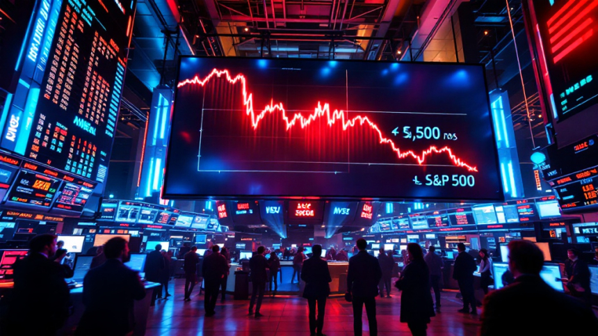  S&P 500, 10% 하락하며 조정 구간 진입… 시장 반등 가능할까?