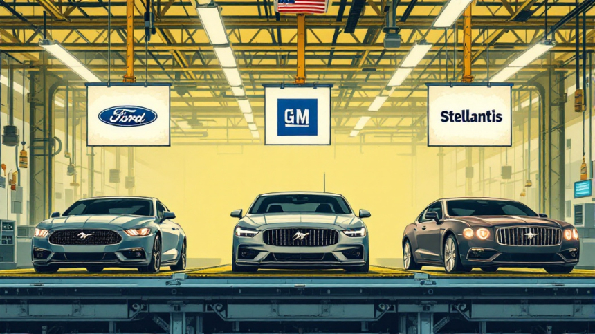  트럼프, 디트로이트 빅3에 한 달 관세 유예… 자동차 업계 '한숨 돌려'