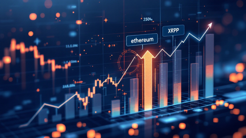 XRP, 이더리움(ETH) 시총 추격…160% 상승 가능성 제기