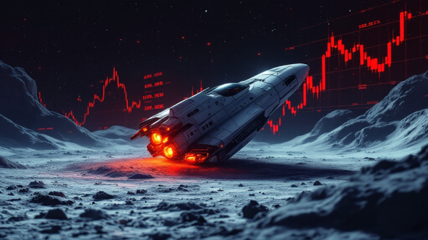  인튜이티브 머신즈, 아테나 착륙 실패 여파로 주가 이틀 연속 20% 급락