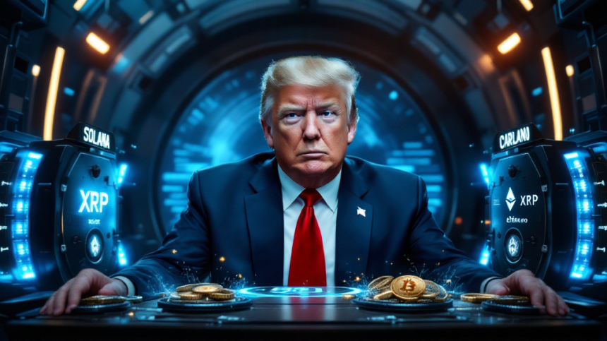  트럼프, 암호화폐 비축 발표… BTC 제외 논란 끝에 번복