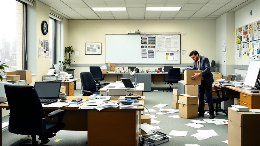  美 연방 기관 감축 여파… 정리해고 4년 만에 최고치