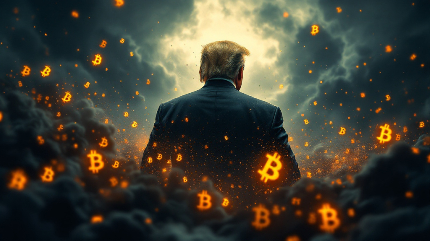  트럼프의 비트코인 비축 선언에도… 암호화폐 시장 6조 원 유출