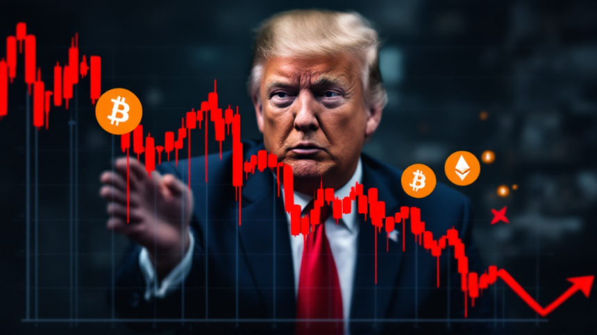 트럼프 관세 여파… 암호화폐 시장 1조 4,600억 원 청산 쇼크