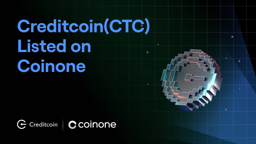  크레딧코인, 코인원 원화마켓 상장..국내 5개 거래소 모두 거래 가능