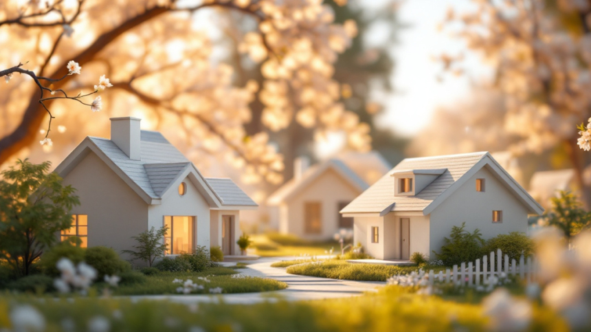  미국 주택 시장, 봄철 반등 기대... 금리 하락·매물 증가 긍정 신호