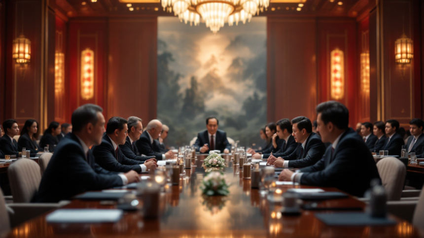 中, 애플·화이자 등 글로벌 기업 CEO 초청… 투자 유치 총력전