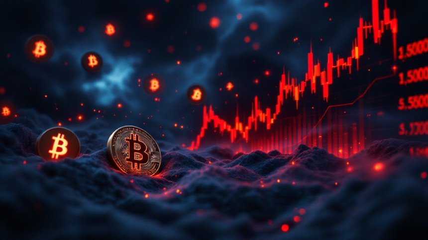  비트코인 8만 달러까지 급락… 24시간 새 6억 달러 청산