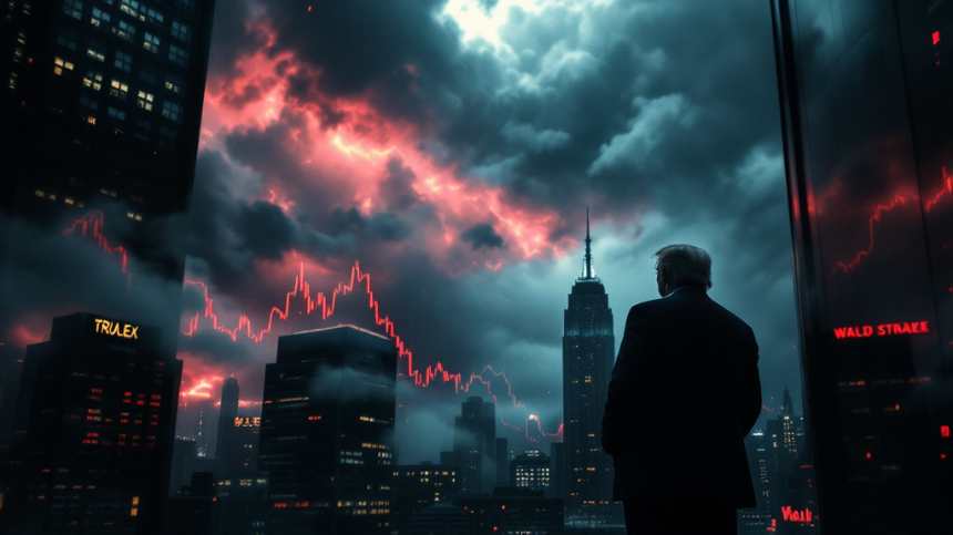 트럼프, 경기 침체 가능성 시사… 금융 시장 불안 확산