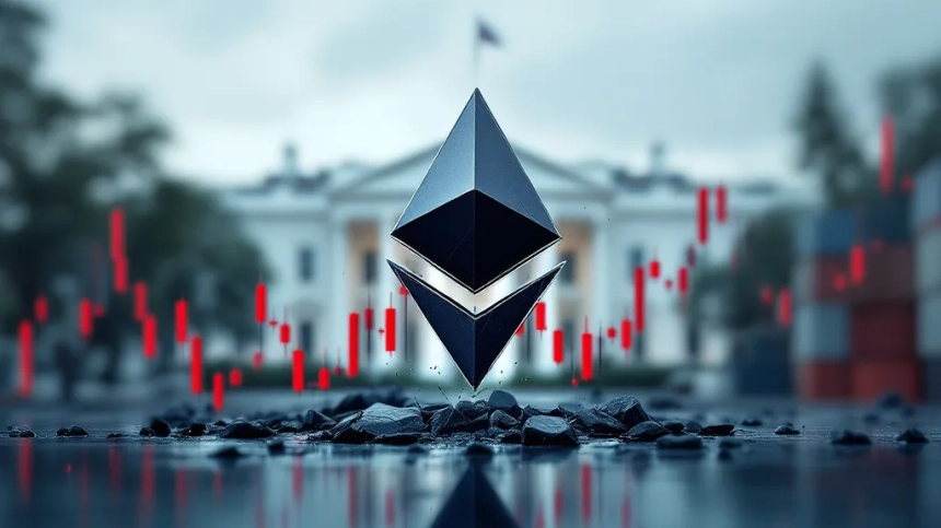 이더리움(ETH), 트럼프發 관세 충격에 5% 급락…1,900달러 붕괴