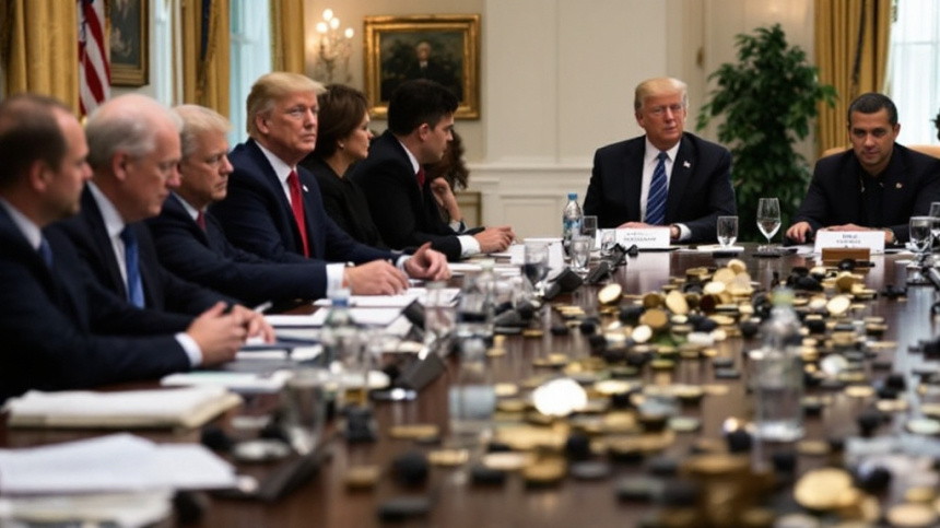  美 백악관, 첫 암호화폐 정상회의 개최… 트럼프 주도 규제 논의