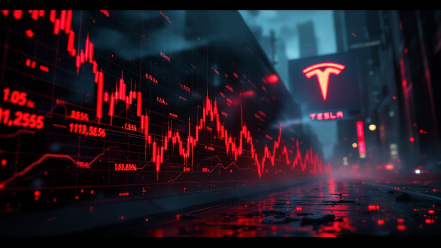  美 증시 급락… 테슬라 15% 폭락, 경기 침체 우려 확산
