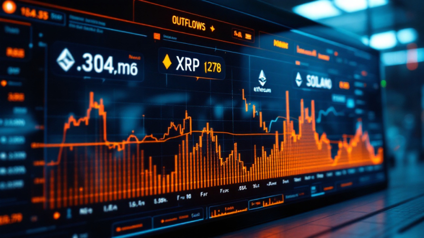 솔라나·XRP 강세, 이더리움 대규모 유출…암호화폐 투자 흐름 반전