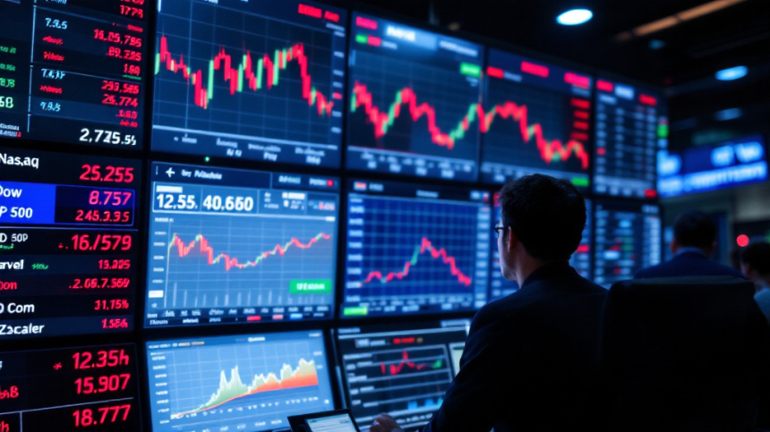 미 증시, 다우·S&P·나스닥 선물 급락… AI·중국 기술주 희비 교차