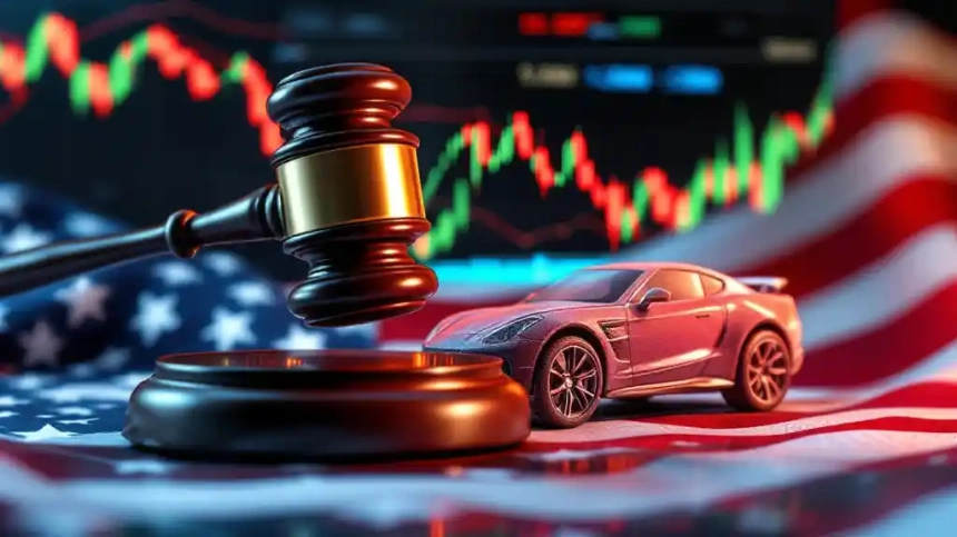  트럼프發 자동차 관세 쇼크... 美 증시·車주 줄줄이 급락