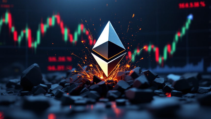  이더리움, 1,900달러 붕괴 시 장기 보유자 대량 매도 가능성