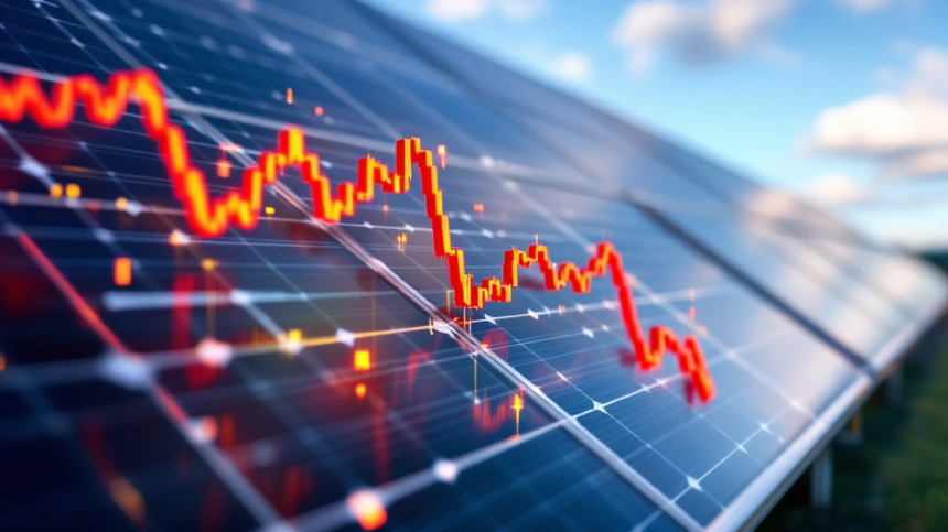 썬노바 에너지, 재정난 경고에 주가 60% 폭락… 사상 최저치 기록