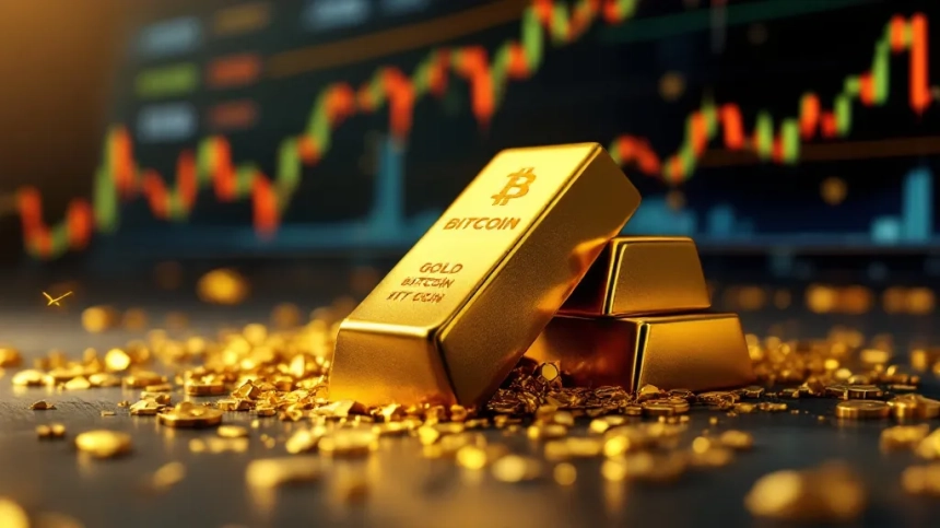 비트코인 상승 주춤, 금 가격 사상 최고치 근접… 글로벌 경기 불안 영향