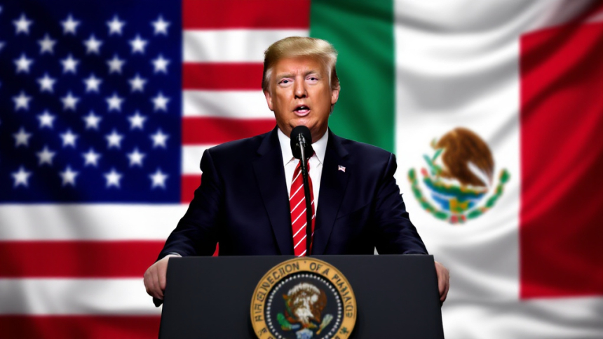  트럼프, 멕시코산 관세 일부 4월까지 유예… 시장 불안 지속