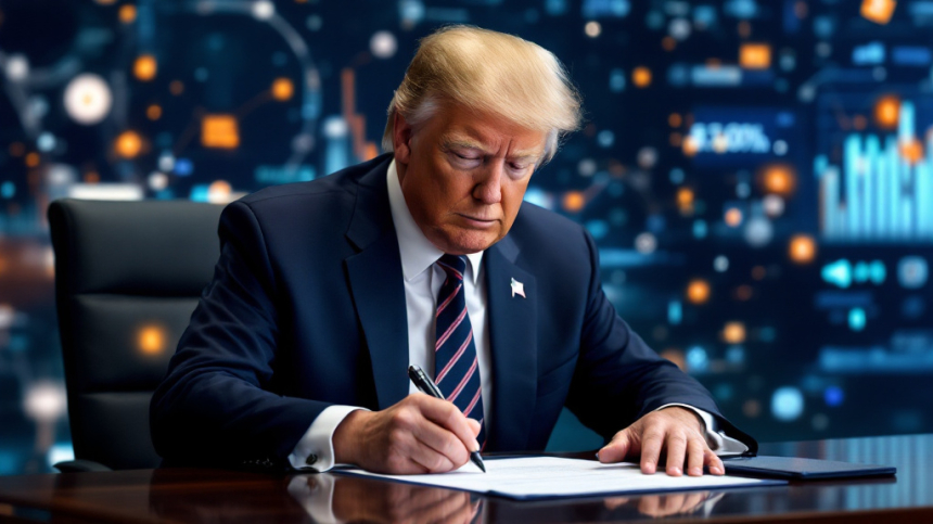  트럼프, 비트코인 전략 비축 행정명령 서명… 美 정부 보유 확대
