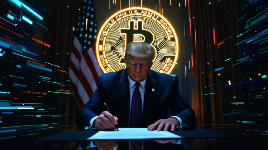  트럼프, 美 비트코인 준비금 설립 행정명령 서명… 시장 반응은?