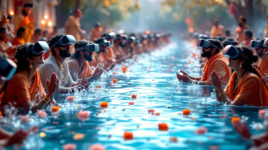  인도, 마하쿰브 2025 통해 메타버스 종교 체험 본격 도입