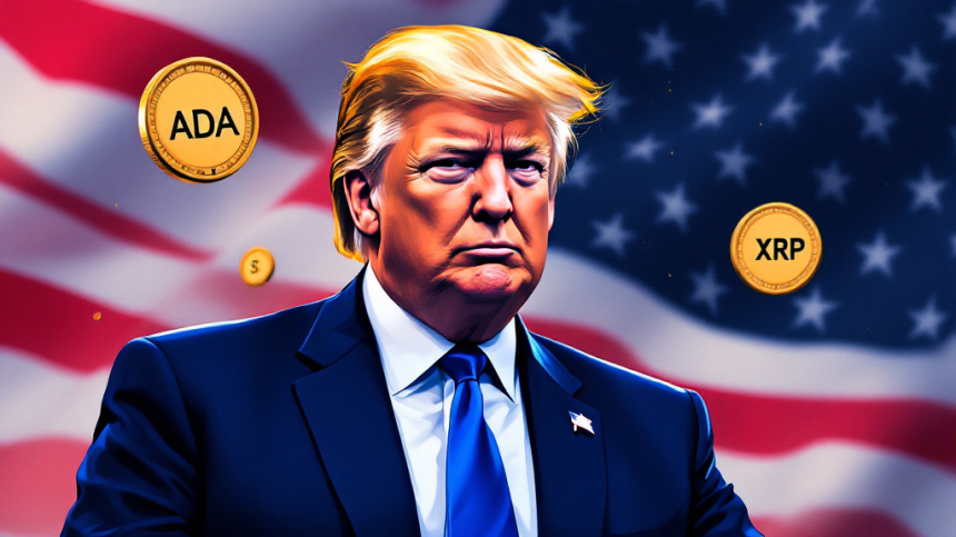  트럼프, 美 암호화폐 비축 자산에 ADA·SOL·XRP 포함 지시… 코인 급등