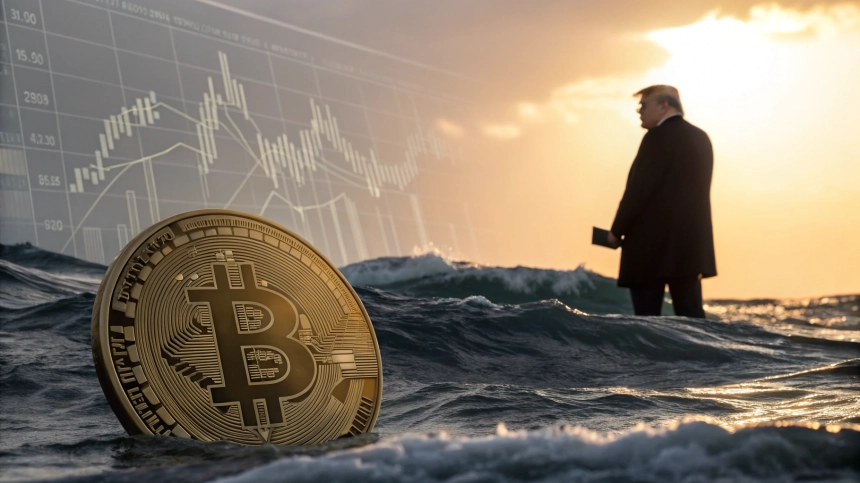 트럼프 관세 유예에 美 채권 불안…비트코인(BTC), '정치 무풍지대' 부각