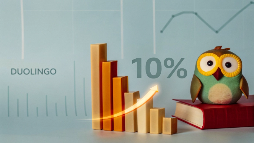 모건스탠리, 듀오링고 목표주가 435달러로 상향…AI 기반 수익성에 주가 급등