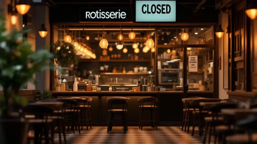  오리건 인기 레스토랑 '네이버 로티세리', 개점 1년 만에 폐업