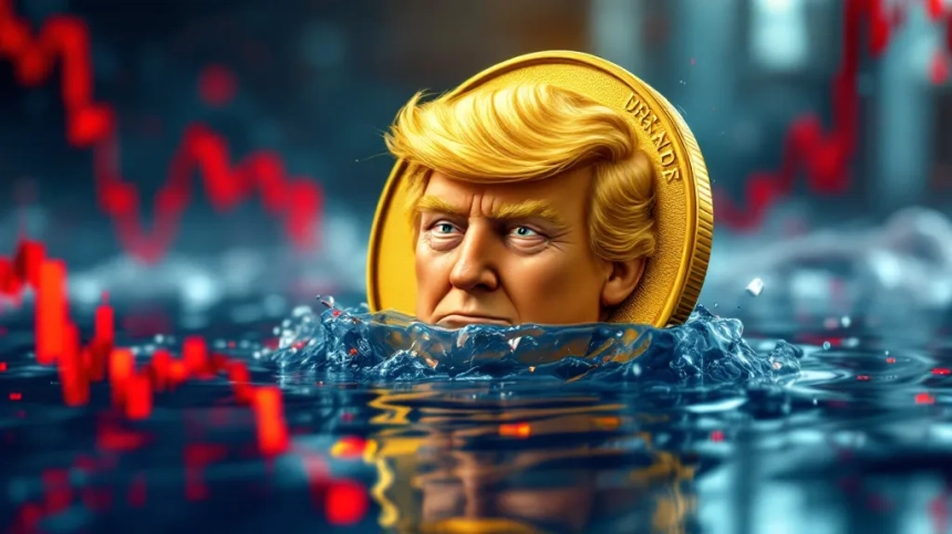 트럼프 관련 밈코인 동반 폭락…TRUMP, 6주 최저치 기록