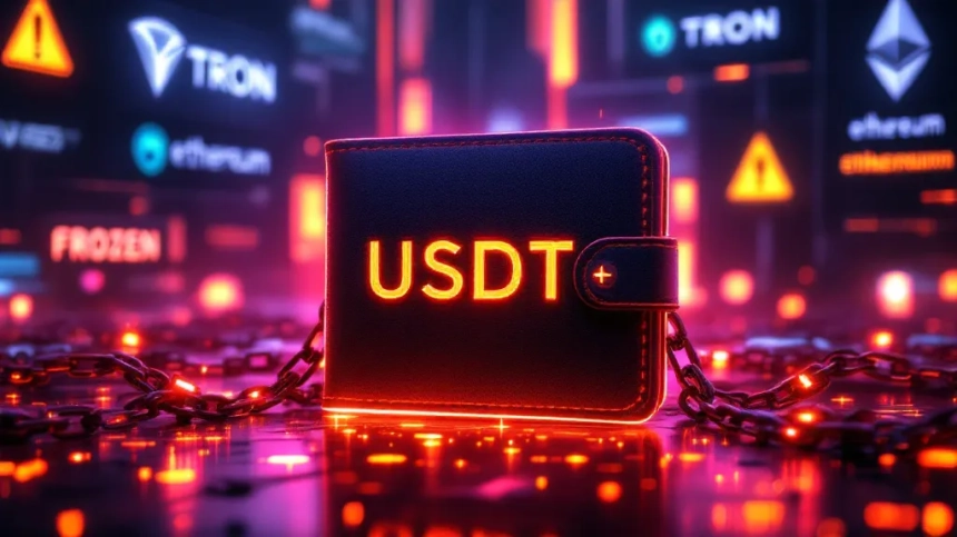 테더, 불법 의심 주소 13곳에 있는 USDT 2867만 달러 동결
