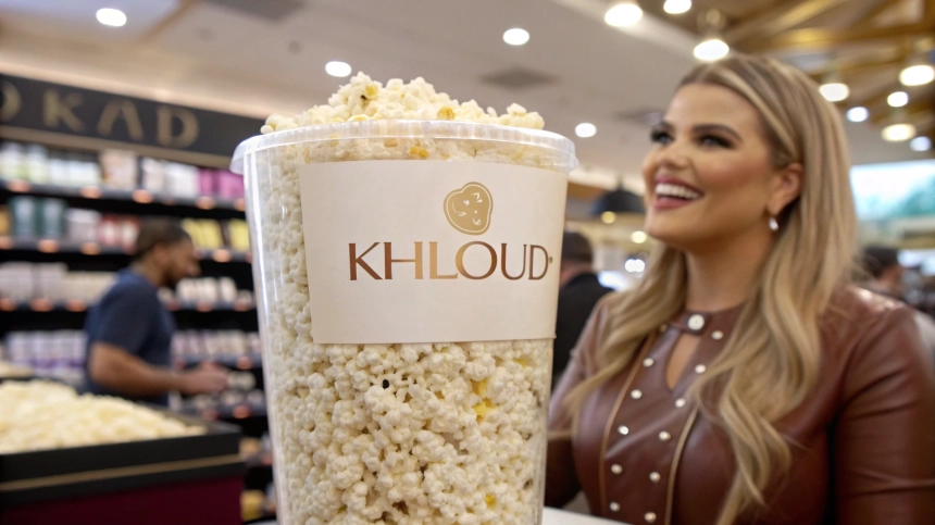 클로에 카다시안, 단백질 팝콘 브랜드 '클라우드' 런칭…세리나 윌리엄스도 투자