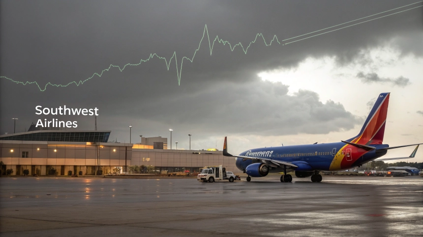  사우스웨스트항공, 실적 전망 철회에 주가 하락…공급도 1% 축소