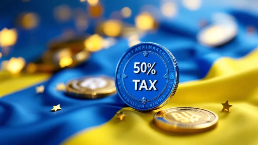  우크라이나, 암호화폐 최대 23% 과세안 발표…스테이블코인·코인간 거래는 면세