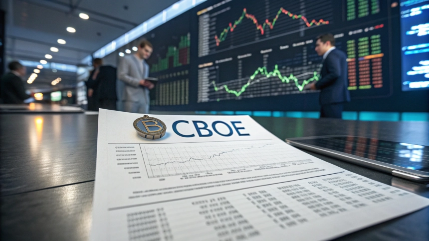  CBOE, 비트코인(BTC) 인덱스 선물 XBTF 출시…암호화폐 파생상품 강화