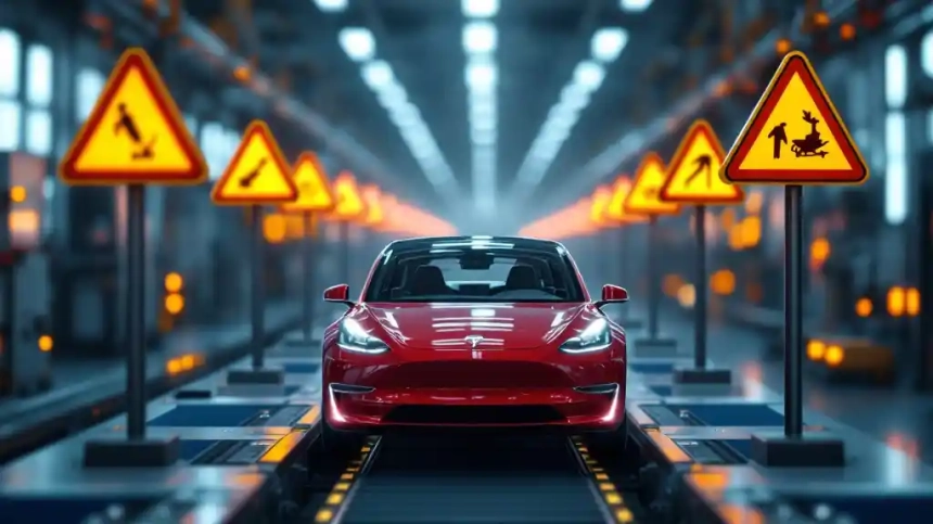  관세 쇼크에 테슬라 흔들…美 전기차 산업 '수요 위축' 경고