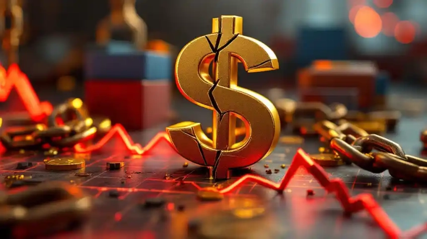 트럼프發 관세충격…美 경기침체 경고음 '고조'